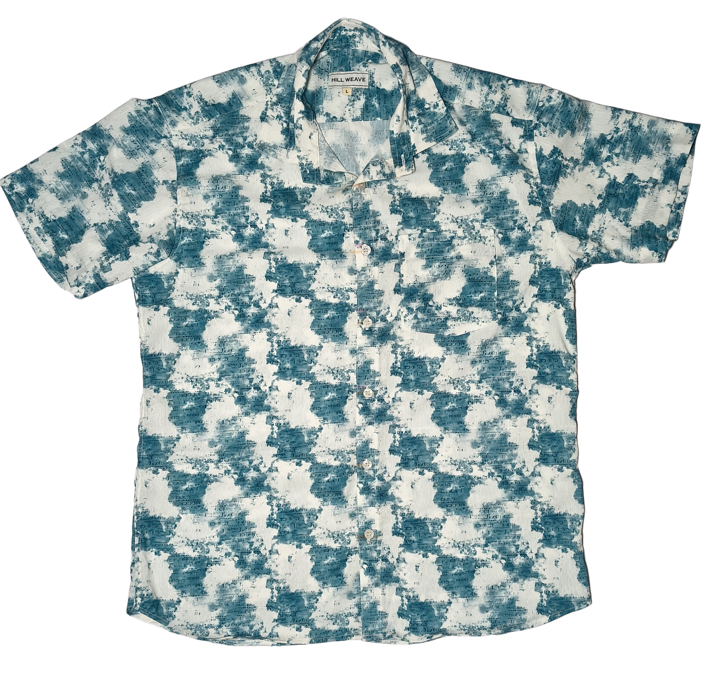 Cloud Print Casual Shirt
