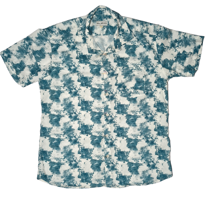 Cloud Print Casual Shirt